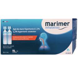Apa de mare hipertonica 2.2%, 5ml x 30 unidoze, Marimer