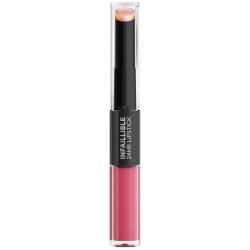 Ruj lichid rezistent la transfer Infaillible Long Lasting Parisian Nudes 804 Metro-Proof Rose, 5.6ml, L'Oreal