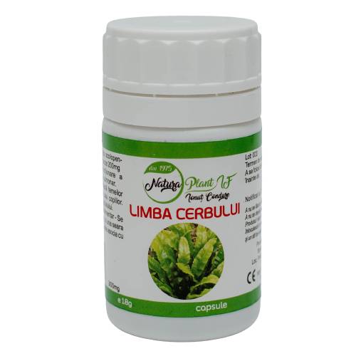 Limba cerbului, 300mg, 60cps – Natura Plant Poieni