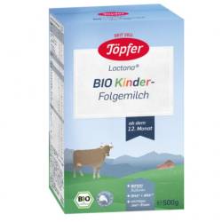 Formula de lapte praf Bio Kinder +12 luni, 500 grame, Topfer