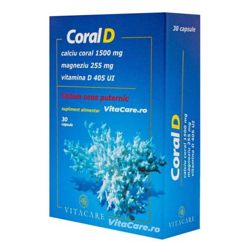 Coral D, 30 capsule VITACARE
