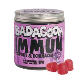 Immun Echinacea si Propolis, 60 jeleuri gumate, Badagoom