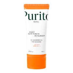 Crema de fata Daily Soft Touch cu factor de protectie SPF 50+, PA++++, 60 ml, Purito