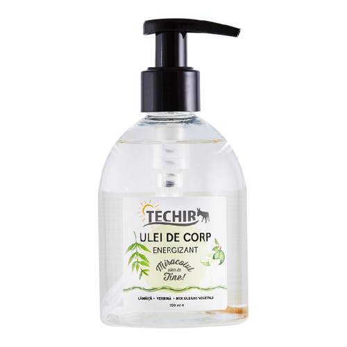 Ulei de corp energizant, 250 ml, Techir