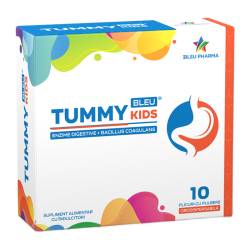 Tummy Bleu Kids, 10 plicuri, Bleu Pharma