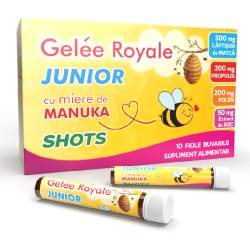Gelee Royale Junior Shots, 10 fiole, Justin Pharma