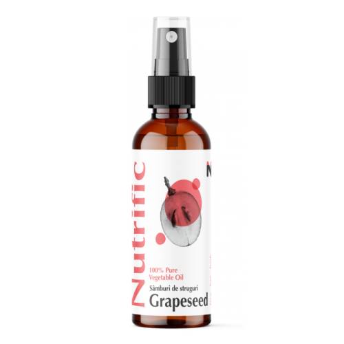Ulei pur din samburi de struguri, 50ml, Nutrific