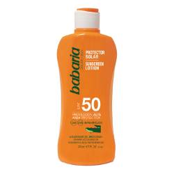 Protectie solara cu accelerator de bronzare SPF50, 200 ml, Babaria