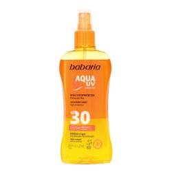 Spray bifazic pentru corp cu protectie solara SPF30, 200 ml, Babaria