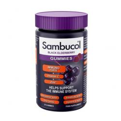 Jeleuri cu extract de soc, cu vitamina C si zinc Immuno Forte, 30 bucati, Sambucol