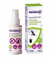 Parasites Spray repelent tantari, SANTADERM, 100ml - VITALIA PHARMA