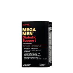 Suport Diabetic Multivitamine Pentru Barbati, Mega Men Diabetic Support 90 Tablete - GNC