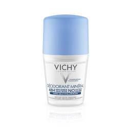Vichy Roll-on Antiperspirant mineral fara saruri de aluminiu 48 ore, 50 ml