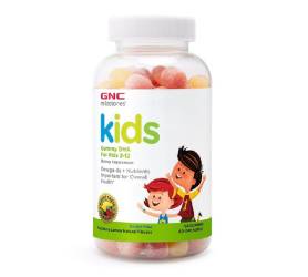 GNC Milestones Kids DHA Omega 3 pentru copii 2-12 ani cu aroma naturala de Zmeura si Lamaie 120 jeleuri
