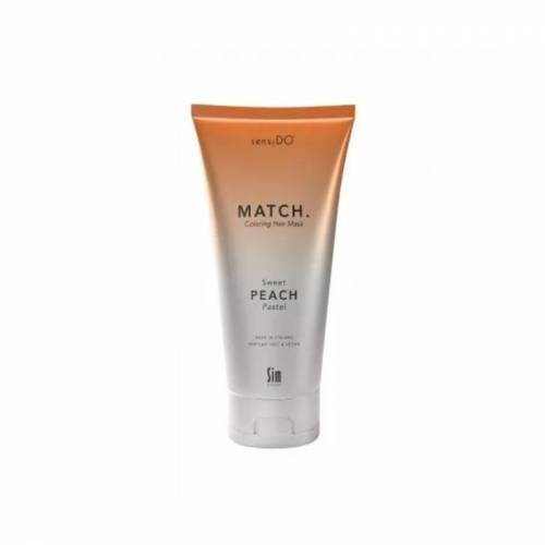 Masca coloranta tratament cu Keraguard Sweet Peach Pastel, 200ml, SensiDo Match